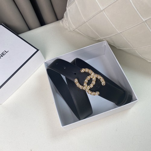 Chanel Womens Belt Luxury Brand Design Fashion Type with Original Box