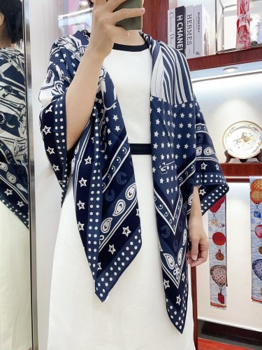 Hermes Scarves Womens Fashion Scarf Shawl 100