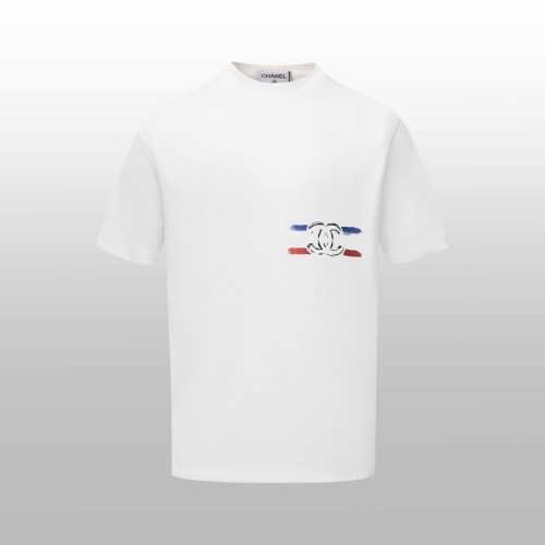Chanel Luxury Brand Women Mens Short Sleeve T-Shirt   