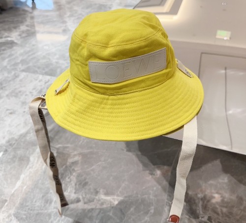 Loewe Men Womens Bucket Hat Luxury Brand Design Loewe Hats Fisherman hat in canvas with Original Box  