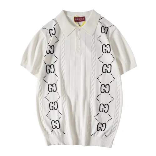 Gucci Luxury Brand Women Mens Short Sleeve T-Shirt Knitwear Polo Shirt   