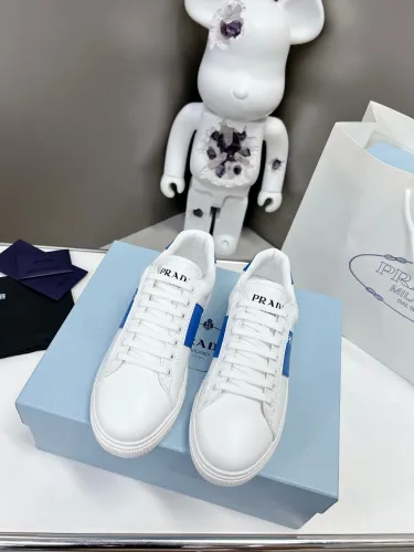 Prada Womens Shoes Casual Luxury Brand Breathable Prada sneakers with Original Box