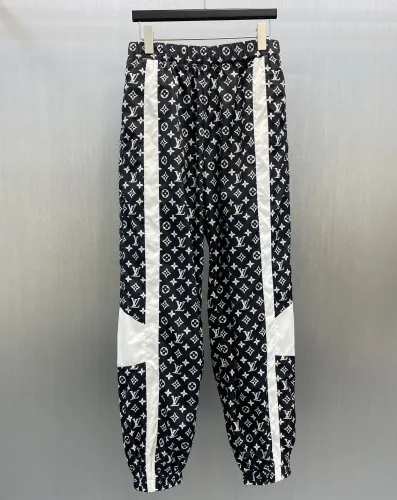 Louis Vuitton Luxury Brand Women Mens Jogging Pant Monogram Printed Technical Track Pants 1AFWQ9   