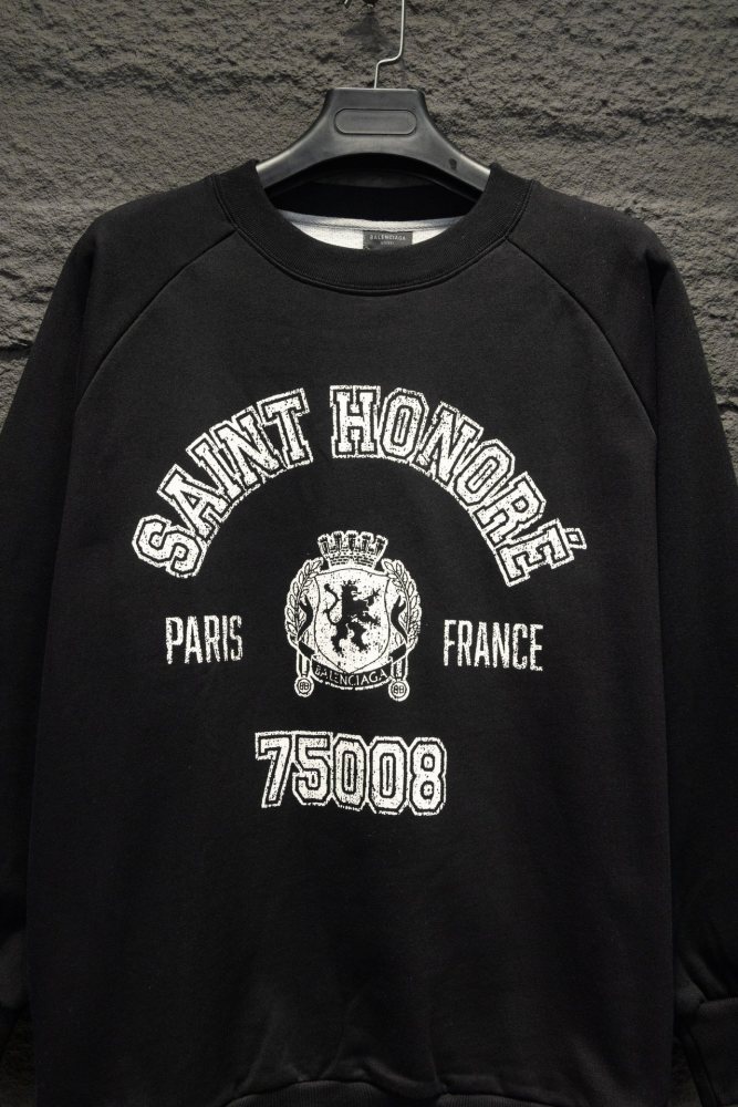 Balenciaga Womens Mens Long Sleeve Sweatshirt Luxury Brand Mens Sweatshirts   