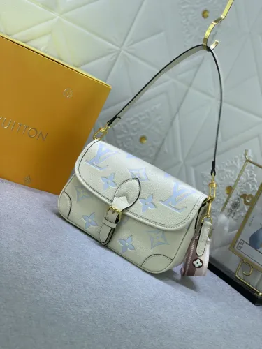 Louis Vuitton Womens Bags Shoulder Bag Luxury Brand Fashion Monogram Empreinte Leather M46584 with Original Box  