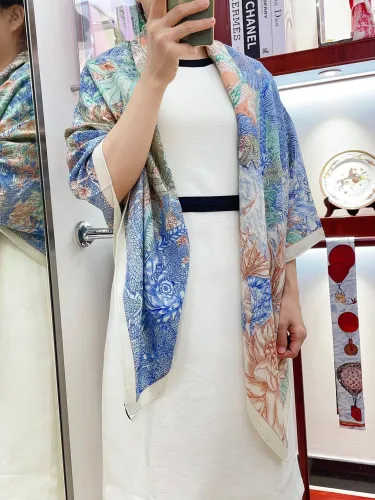 Hermes Scarves Womens Fashion Scarf Shawl 116