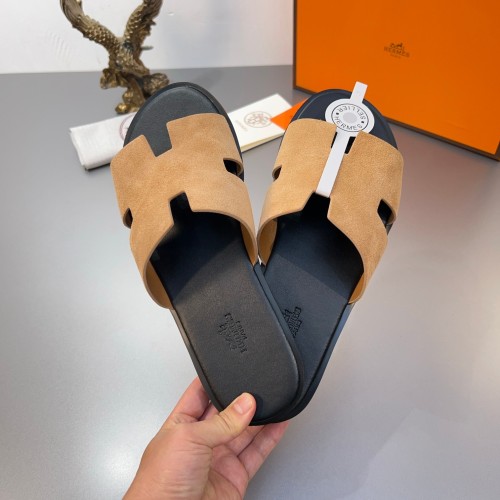 Hermes Mens Casual Shoes Slippers Fashion Luxury Brand with Original Box  