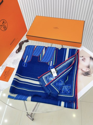 Hermes Scarves Womens Fashion Scarf Shawl 047