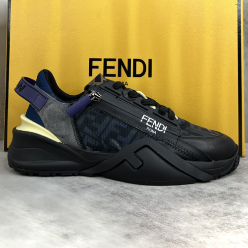 Fendi Mens Shoes Fashion Sneakers Luxury Brand Casual Fendi Flow Low-Top Sneakers Shoes for Men with Original Box Whatsapp 