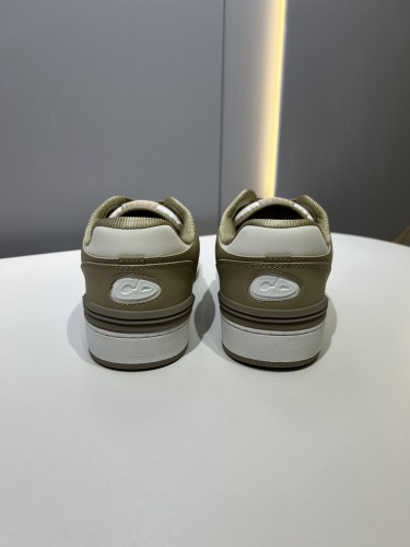 Dior Mens Shoes Sneakers Luxury Brand Breathable Design B57 LOW-TOP SNEAKER Smooth Calfskin with Dior Oblique Jacquard with Original Box  