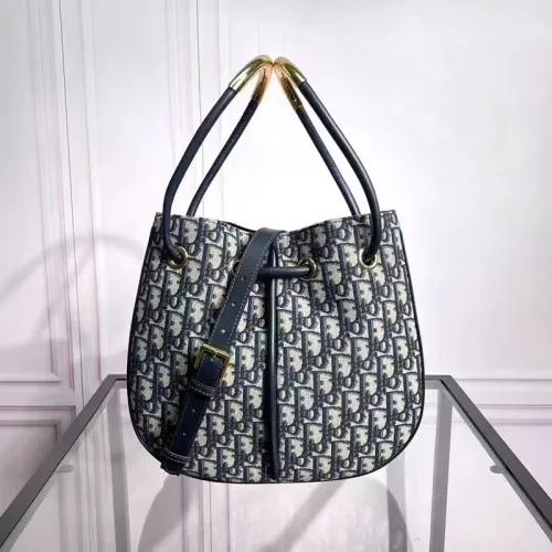 Dior Womens Bags Handbags Luxury Brand DIOR Medium Dior Nolita Bag Blue Dior Oblique Jacquard M2312UTZQ_M928 with Original Box  