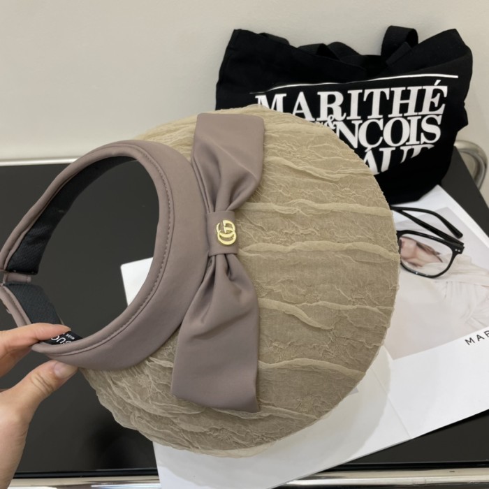 Gucci Womens Cap Visor Hat Luxury Brand with Original Box  