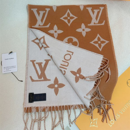Louis Vuitton Scarves Men Womens Fashion Scarf with Original Box   