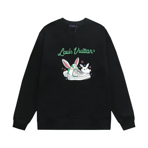Louis Vuitton Womens Mens Long Sleeve Sweatshirt Luxury Brand Mens Sweatshirt   
