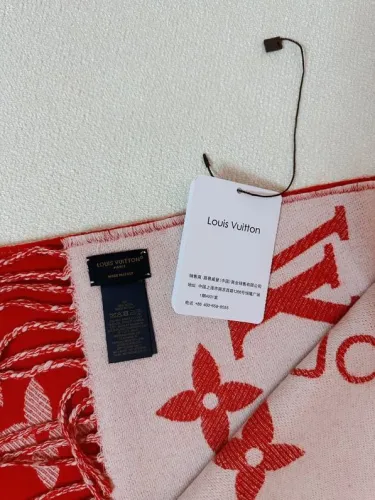 Louis Vuitton Scarves Men Womens Fashion Scarf with Original Box   