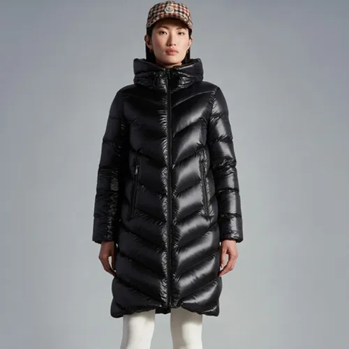 Moncler Design Womens Winter Windprood Down Jackets Keep Warm 90% White Duck Down Long Coats