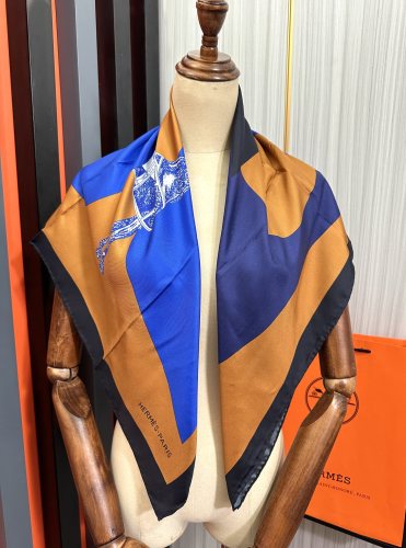 Hermes Scarves Womens Fashion Scarf Shawl 076