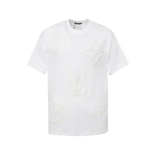 Louis Vuitton Luxury Brand Men Womens Short Sleeve T-Shirt   