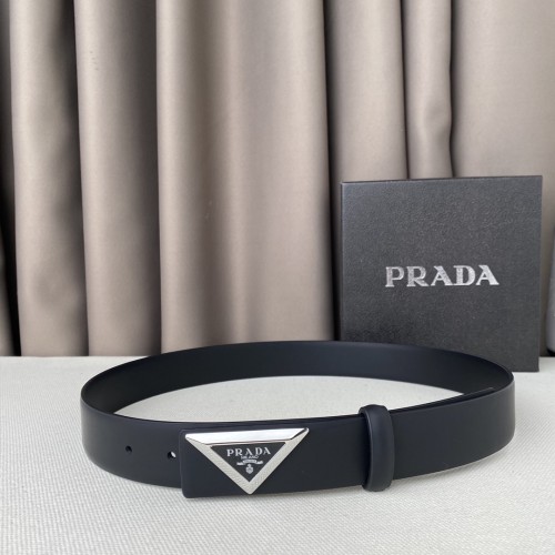 Prada Mens Belt Luxury Brand Fashion Men Belts with Original Box