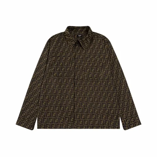 Fendi Men Womens Shirt Coat Luxury Brand Mens Jacket Top Quality   