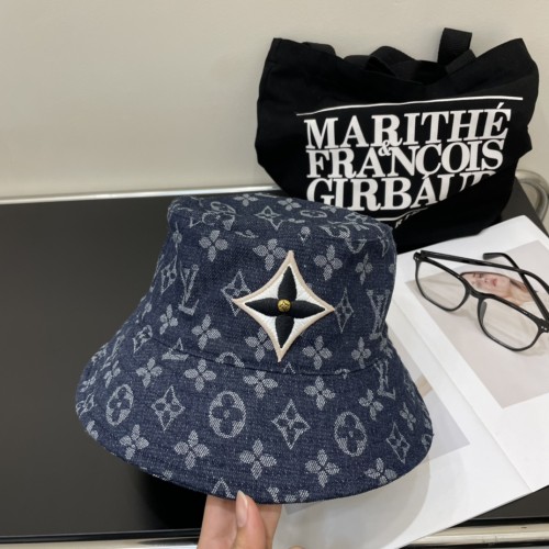 Louis Vuitton Womens Mens Cap Bucket Hat Luxury Brand with Original Box  