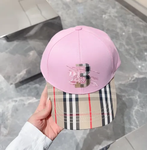 Burberry Womens Mens Cap Baseball Hat Luxury Brand with Original Box  