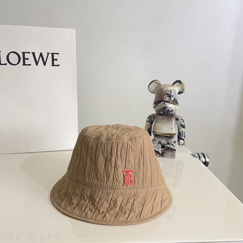 Burberry Womens Mens Cap Bucket Hat Luxury Brand with Original Box  