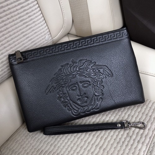 Versace Mens Bags Clutches Wallets Clutch Designer Luxury Brand LA MEDUSA with Original Box