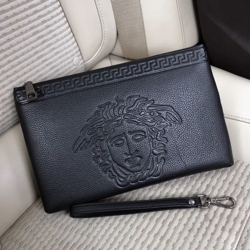 Versace Mens Bags Clutches Wallets Clutch Designer Luxury Brand LA MEDUSA with Original Box