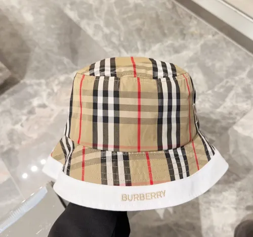 Burberry Womens Mens Cap Bucket Hat Luxury Brand with Original Box  