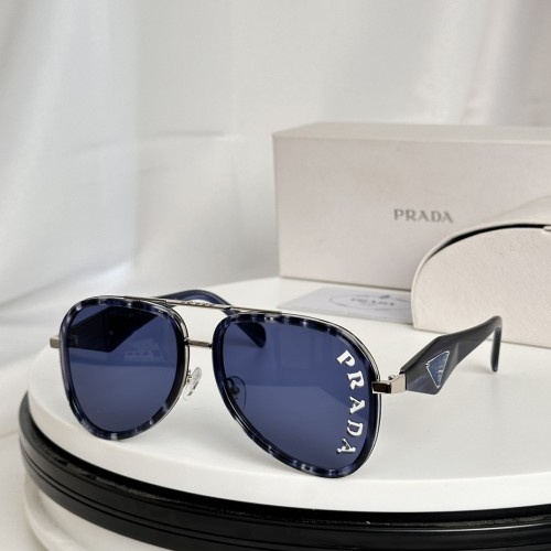 Prada Sunglasses Luxury Brand Men Womens Sunglasses with Original Box  PR 186VS
