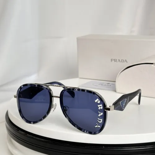 Prada Sunglasses Luxury Brand Men Womens Sunglasses with Original Box  PR 186VS