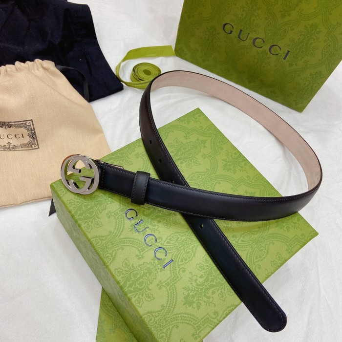 Gucci Womens Belt Luxury Brand Design Fashion Type with Original Box