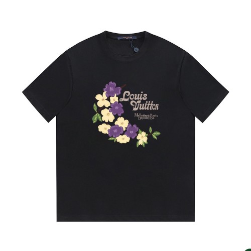 Louis Vuitton Luxury Brand Men Womens Short Sleeve T-Shirt   