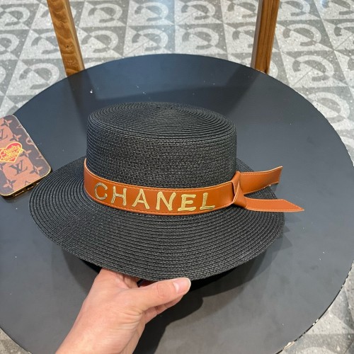 Chanel Womens Hats Luxury Brand Straw Hat Bucket Hat with Original Box  