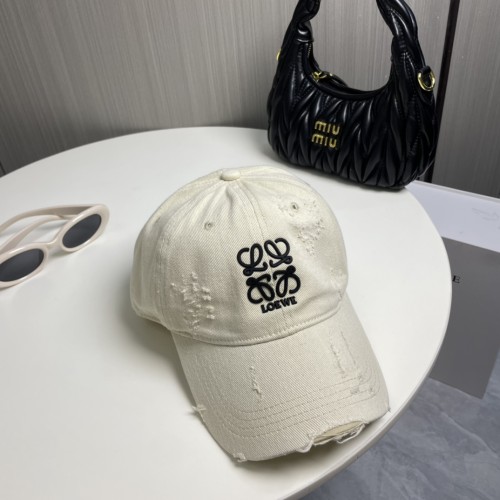 Loewe Men Womens Baseball Hat Luxury Brand Design Loewe Hats with Original Box  