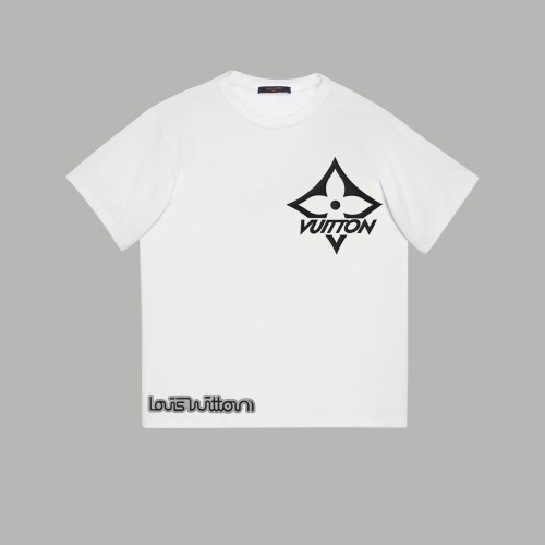 Louis Vuitton Luxury Brand Men Womens Short Sleeve T-Shirt   