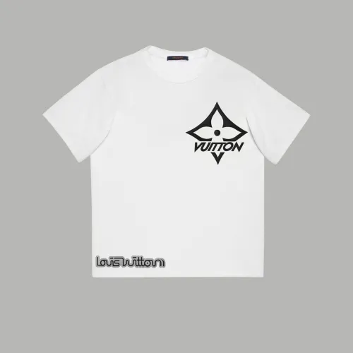 Louis Vuitton Luxury Brand Men Womens Short Sleeve T-Shirt   