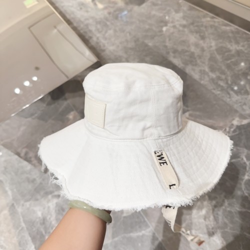 Loewe Men Womens Bucket Hat Luxury Brand Design Loewe Hats with Original Box  
