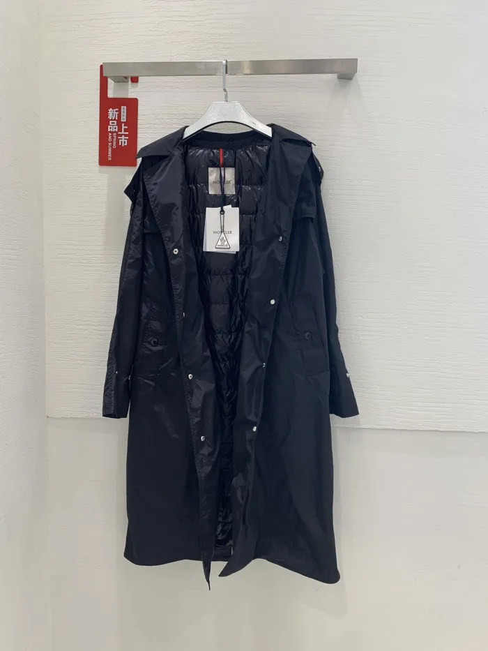 Moncler Design Womens Winter Windprood Down Jackets Long Coats Keep Warm 90% White Duck Down Inside