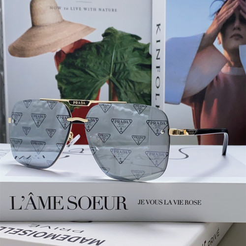 Prada Sunglasses Luxury Brand Men Womens Sunglasses with Original Box  