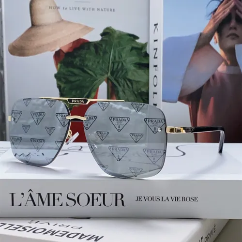 Prada Sunglasses Luxury Brand Men Womens Sunglasses with Original Box  