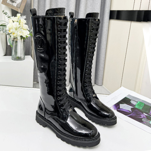 Louis Vuitton Women Shoes Boots Luxury Brand TERRITORY FLAT HIGH RANGER without Original Box 1AAC71
