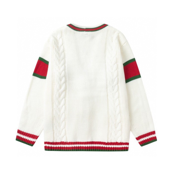 Gucci Cardigan Men Womens Knit Cardigan Luxury Brand Womens Knitwear Top Quality   