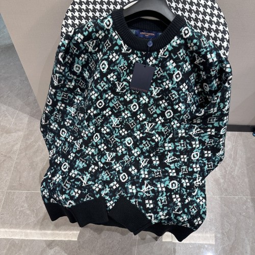 Louis Vuitton Women Mens Sweaters Knitwears Luxury Brand Mens Knitwear Top Quality   