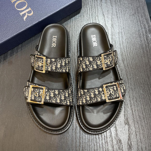 Dior Men Shoes Sandals Luxury Brand Fashion DIOR AQUA SANDAL Black Dior Oblique Jacquard with Original Box 3SA135ZSA_H969 Whatsapp 