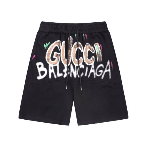 Balenciaga x Gucci Luxury Brand Women Mens Pant Shorts   