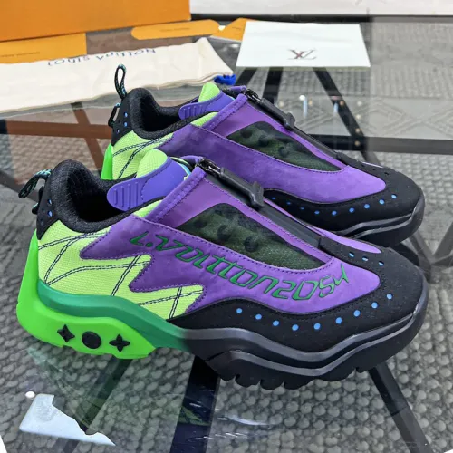 Louis Vuitton Men Shoes Fashion Sneakers Luxury Brand Mens LV RUNNER TATIC SNEAKER with Original Box 1A9UOJ