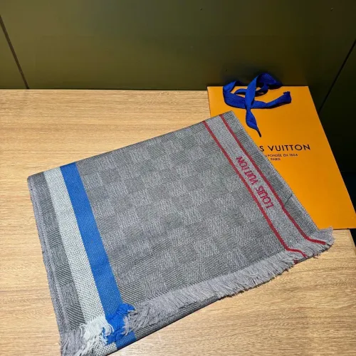 Louis Vuitton Scarves Men Womens Fashion Scarf with Original Box   