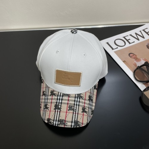 Burberry Womens Mens Cap Baseball Hat Luxury Brand with Original Box  